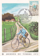 Journée Du Timbre 1972, Facteur Rural à Bicyclette - Sonstige & Ohne Zuordnung