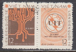 Vietnam 1978 - (1) International Telecommunication Union (UIT), Mi-Nr. 996/97, Used - Viêt-Nam