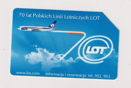 POLAND  - Lot Airline Urmet Phonecard - Poland