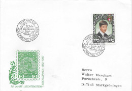 Postzegels > Europa > Liechtenstein > 1981-90 > Brief Met  No. 925 (17596) - Storia Postale