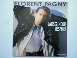 Florent Pagny Maxi 45Tours Vinyle Laissez-nous Respirer - 45 Toeren - Maxi-Single