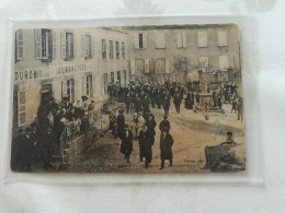 Carte Postale Mainsat : Un Groupe De Républicains Se Rendant Au Banquet Du 24 Décembre 1905 - Sonstige & Ohne Zuordnung