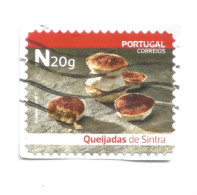 (PORTUGAL) 2019, TRADITIONAL DESSERTS, QUEIJADAS DE SINTRA  - Used Stamp - Used Stamps