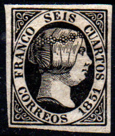 España Nº 6. Año 1851 - Unused Stamps