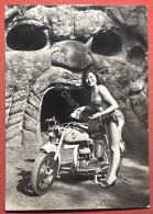 Cartolina Pubblicitaria - Moto MK - Olio Per Motori HELL X 100 - 1954  - Publicité