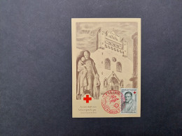 Carte Maximum  1958  Au Profit De La Croix Rouge N° 1187  Cachet Toulouse     Voir Scan - 1950-1959