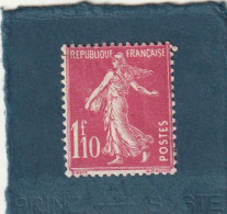 ///   FRANCE ///  Semeuse 1.10 Frs Rose -- N° 238 Neuve ** Côte ** 30€ - Unused Stamps