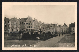 AK Schärding Am Inn, Stadtplatz Mit Brunnen  - Autres & Non Classés