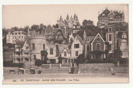 14 . TROUVILLE . REINE DES PLAGES . LES VILLAS - Trouville