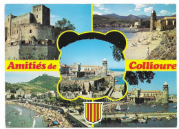 Collioure - 1989 - Amitiés - Plage Du Faubourg - N° 4837  # 2-23/28 - Collioure
