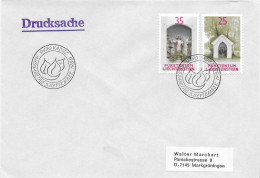 Postzegels > Europa > Liechtenstein > 1981-90 > Brief Met  No. 955 En 956 (17603) - Brieven En Documenten