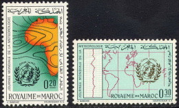 Maroc  472/473 * Serie Completa. 1964. Charnela - Maroc (1956-...)