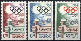 Maroc  476/478 * Serie Completa. 1964. Charnela - Marruecos (1956-...)