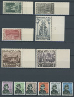 LUXEMBURG 309-20 **, 1938, Heiliger Willibrord Und Kinderhilfe, Postfrisch, 2 Prachtsätze, Mi. 90.- - Sonstige & Ohne Zuordnung