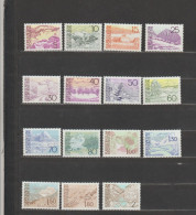 Liechtenstein 1972-73 Landscapes ** MNH - Unused Stamps