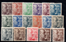 España Nº 919/35. Año 1940/45 - Unused Stamps