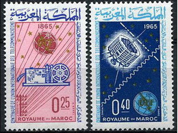 Maroc  484/485 ** MNH. 1965 - Marocco (1956-...)