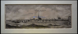 SOLDIN/NEUMARKT, Gesamtansicht, Kupferstich Von Merian Um 1645 - Prenten & Gravure