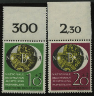 BUNDESREPUBLIK 141/2 **, 1951, NBA Vom Oberrand, Pracht, Mi. (90.-) - Nuevos