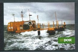 IRELAND 2011 Renewable Energy Technologies S/ADH: Prestige Booklet UM/MNH  --  Pb21102 - Postzegelboekjes