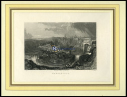 HAYGERLOCH, Gesamtansicht, Stahlstich Von Mayer/Davis Um 1840 - Stiche & Gravuren