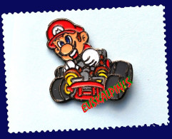 Pin's Mario Kart 1, Jeux Vidéo, Nitendo - Jeux
