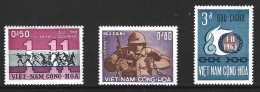VIET NAM DU SUD. N°247-9 De 1964. Révolution. - Viêt-Nam