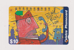 AUSTRALIA  - Blah Blah Blah Magnetic Phonecard - Australië