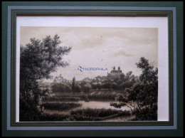 VIBORG, Gesamtansicht, Getönte Lithographie Von Hellesen/Baerentzen 1856 - Lithographien