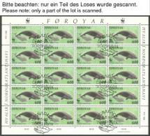 FÄRÖER 194-99,203-06KB O, 1990, 3 Kleinbogensätze, Ersttagsstempel, Pracht, Mi. 340.- - Faeroër