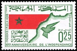 Maroc  498 ** MNH. 1966 - Maroc (1956-...)