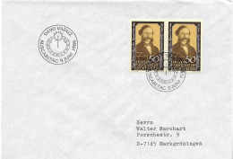 Postzegels > Europa > Liechtenstein > 1981-90 > Brief Met 2x  No. 906 (17609) - Lettres & Documents