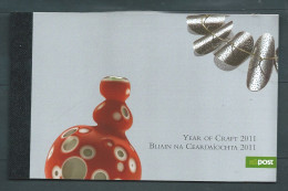 Irland Eire Ireland 2011 Year Of Craft Artisanat Kunsthandwerk Michel No 1969-73 Prestige Booklet MNH--  Pb21104 - Cuadernillos