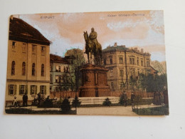 D202808     AK  CPA  ERFURT  Kaiser Wilhelm Denkmal     Ca 1906 - Erfurt