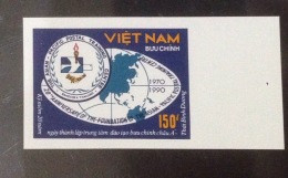 Vietnam Viet Nam MNH Imperf Stamp 1990 : 20th Anniversary Of Asian Pacific Postal Training Centre (Ms604) - Vietnam