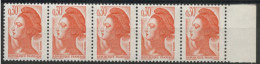 N° 2182d COTE 450 € Sans Phosphore Tenant à Normal, Signé J.F. BRUN. TB. Lire Description - Unused Stamps