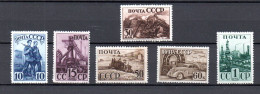 Russia 1941 Old Industry Stamps (Michel 786/7+789/792) Nice MNH/MLH - Neufs
