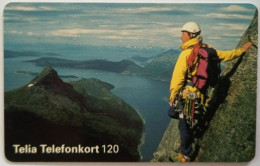 Sweden 120Mk. Chip Card - Alpinist - Svezia