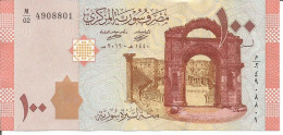 2 SYRIA NOTES 100 POUNDS 2019 - Syrie