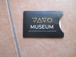 ITALIA Italy NAPOLI 2024 Biglietti Ingresso Museo JAGO JAGO Museum Chiesa S.Aspreno Ai Crociferi Porta Tickets - Toegangskaarten
