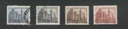 POLAND 1951 NOWA HUTA (The New Steel Mill) SET OF 4 USED Foundry - Oblitérés