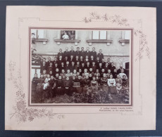 Leipzig-Gohlis, F. Arthur Schule, Ober Klasse 1905/06. Foto: 12x16cm,Karton: 19x24cm. - Anciennes (Av. 1900)