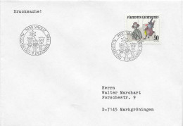 Postzegels > Europa > Liechtenstein > 1981-90 > Brief Met  No . 891 (17611) - Storia Postale