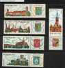 POLAND 1970 TOURISM THE PIAST MONARCHY TRAIL NHM Buildings Curches Cathedrals Castles Wroclaw Opole Brzeg Bolow Silesia - Other & Unclassified
