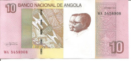 2 ANGOLA NOTES 10 KWANZAS 2012 - Angola