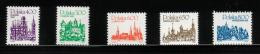 POLAND 1981 POLISH TOWNS ON OLD ENGRAVINGS NHM Architecture Churches Cathedrals Castles Bridges - Unused Stamps