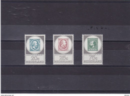 PAYS BAS 1967 TIMBRE SUR TIMBRE AMPHILEX Yvert 852-854, Michel 880-882 NEUF** MNH Cote 12 Euros - Unused Stamps