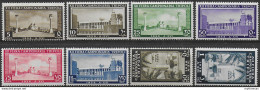 1938 Libia XII Tripoli's Fair 8v. MNH Sassone N. 146/51+A - Other & Unclassified