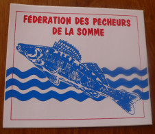 AUTOCOLLANT FEDERATION DES PECHEURS DE LA SOMME - Pegatinas