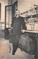 Son Altesse Le Prince De MONACO Dans Son Laboratoire - Voyagé 1908 (2 Scans) - Fürstenpalast